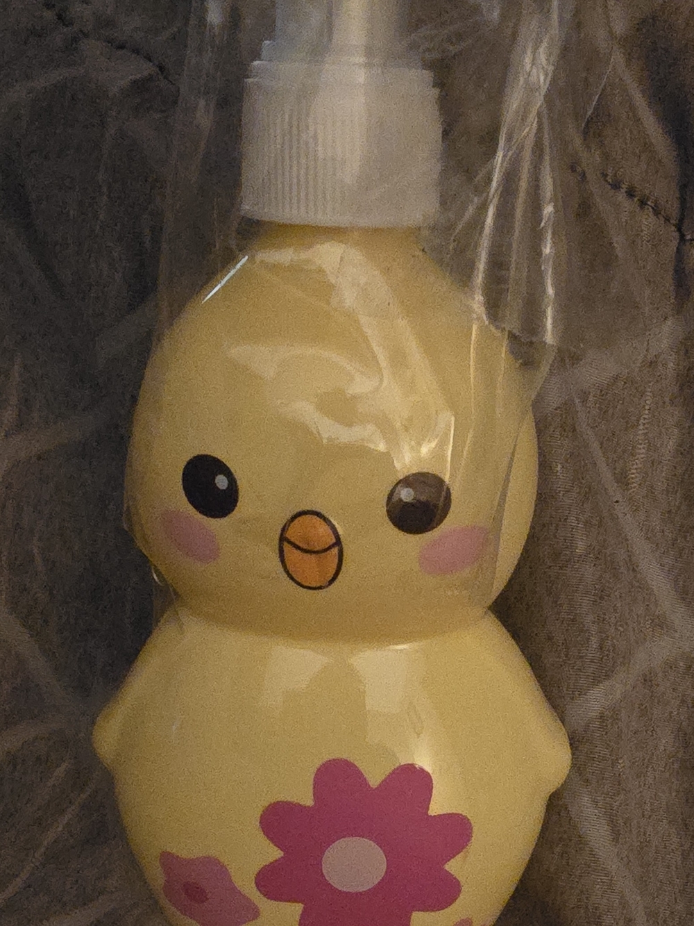 Yellow Chick Foaming Soap Dispenser for Kids - Cute Floral Design